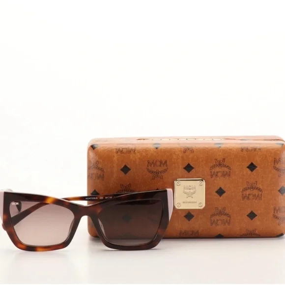 MCM Cat Eye Tortoise Shell Sunglasses - Picture 2 of 7